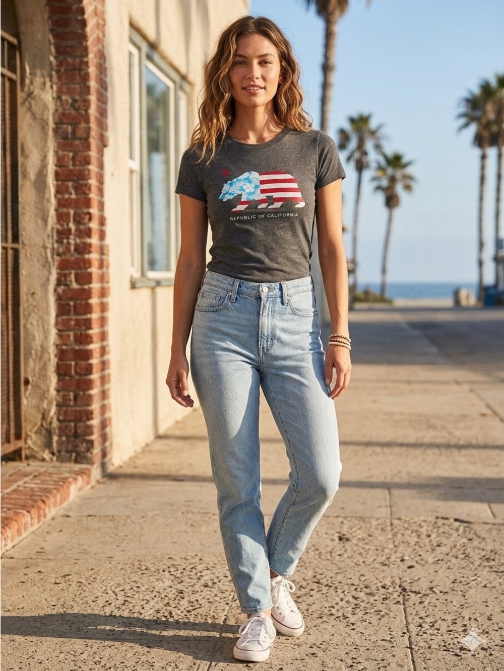 Republic Of California Baby T Shirt Small